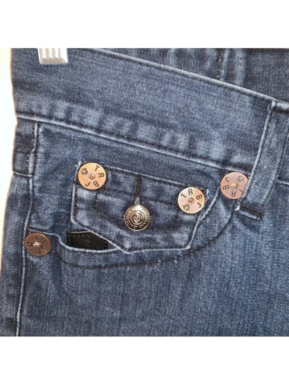 True Religion Blue Straight Jeans Classic Style 32